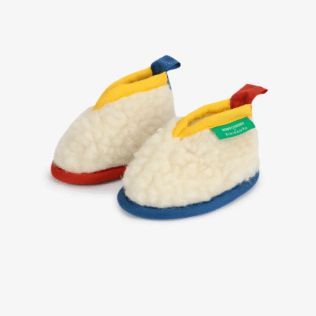 Bobo Choses x Binibamba Kapcie Wełniane Off White