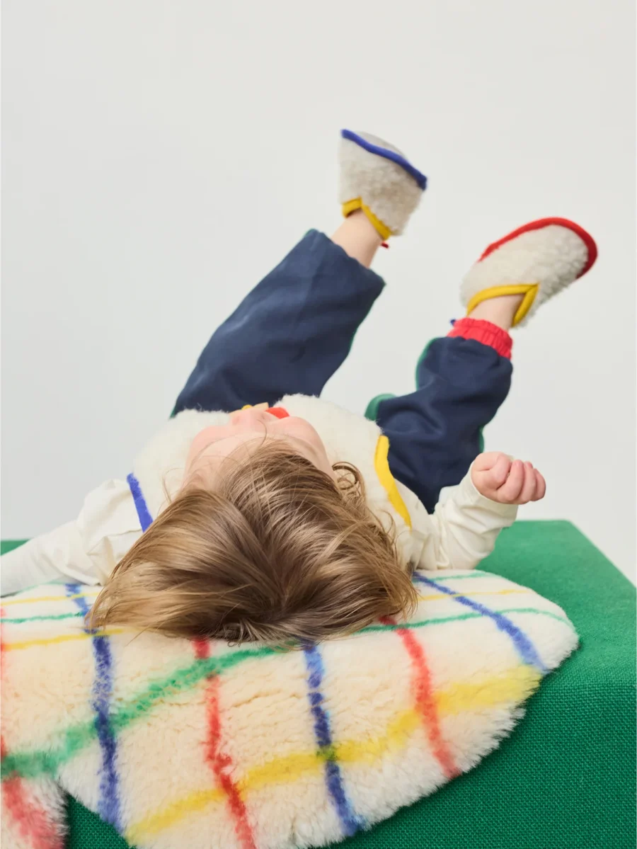 Bobo Choses x Binibamba Kapcie Wełniane Off White - obrazek 8