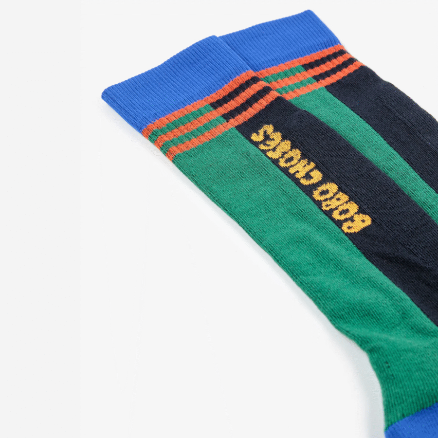 Bobo Choses Skarpetki Extra Long Ski Midnight Blue - obrazek 2