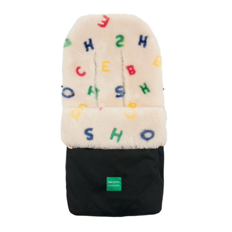 Bobo Choses x Binibamba Śpiwór Do Wózka Off White