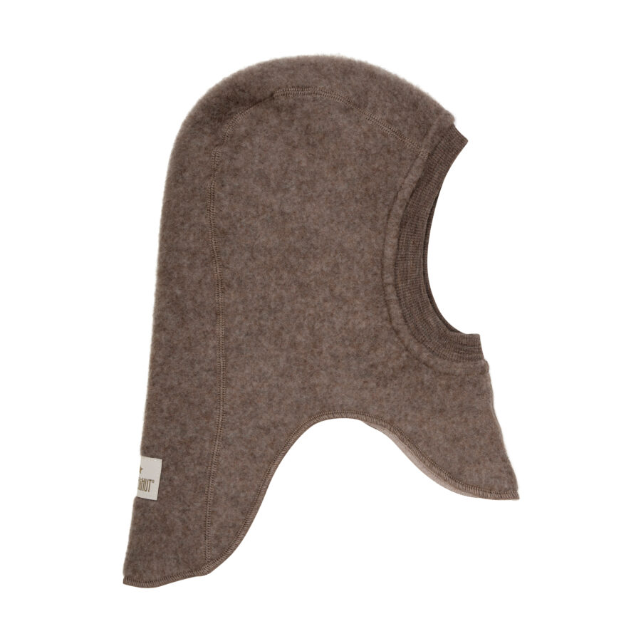 Huttelhut Kominiarka Wełniana MerinoWool Fleece w. Lin. Brown Melange - obrazek 3