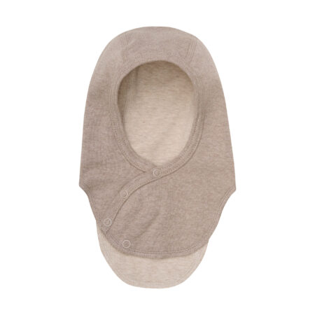 Huttelhut Bawełniana Kominiarka Niemowlęca Cotton Rib w. Lin. Savannah Melange