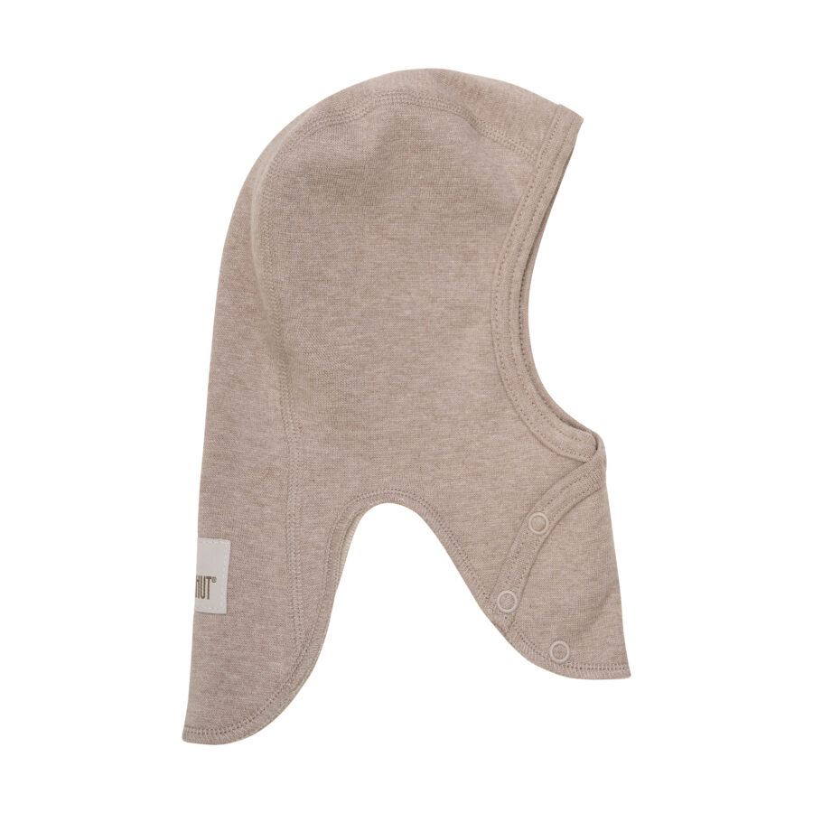 Huttelhut Bawełniana Kominiarka Niemowlęca Cotton Rib w. Lin. Savannah Melange - obrazek 2