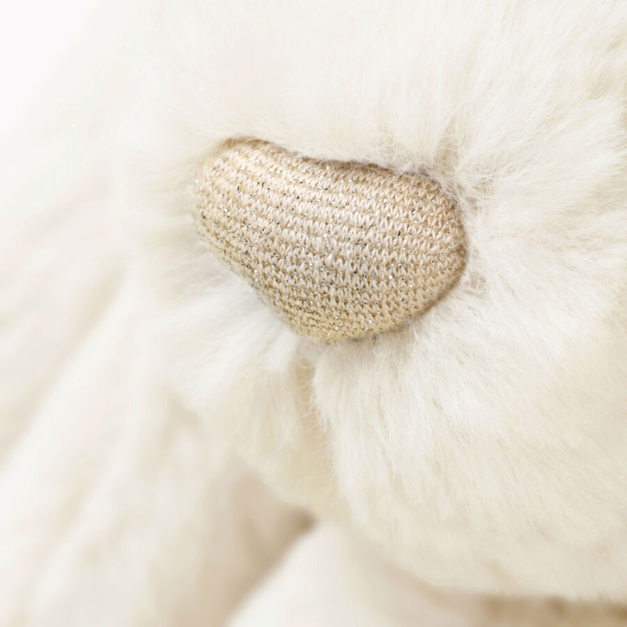 Jellycat Króliczek LUX Biały 31 cm - obrazek 3