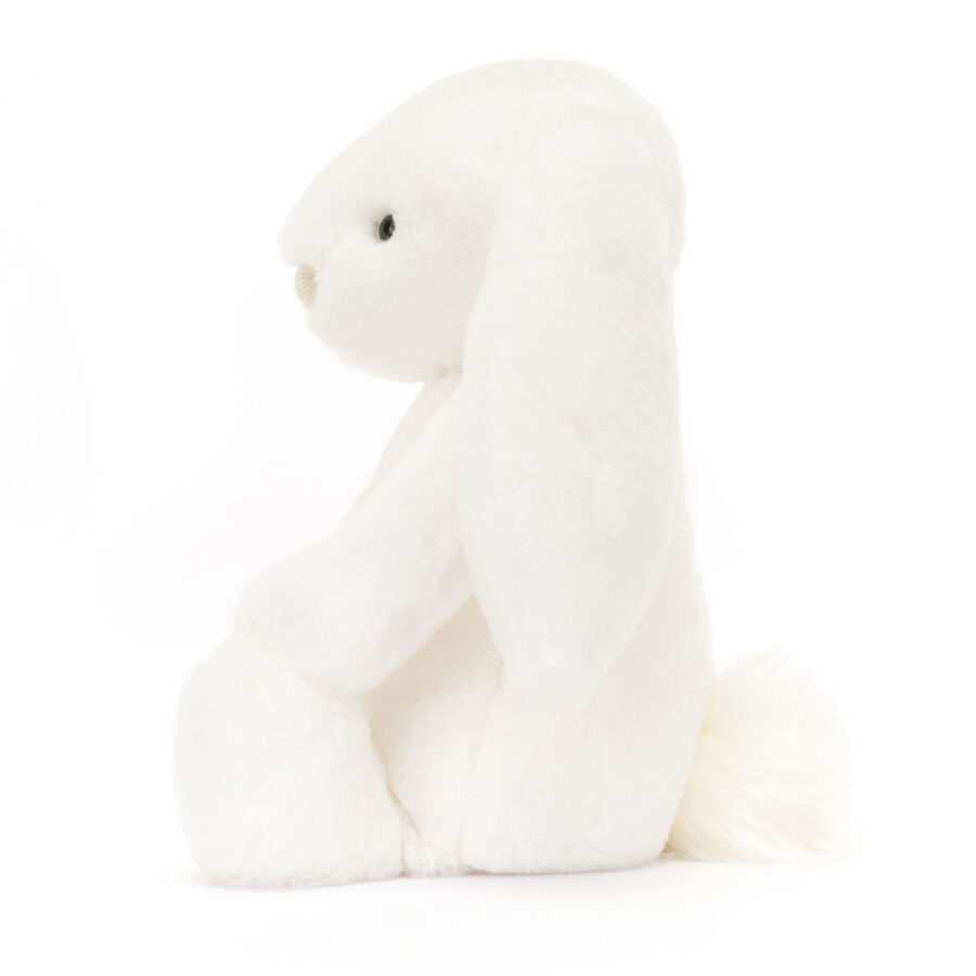 Jellycat Króliczek LUX Biały 31 cm - obrazek 4