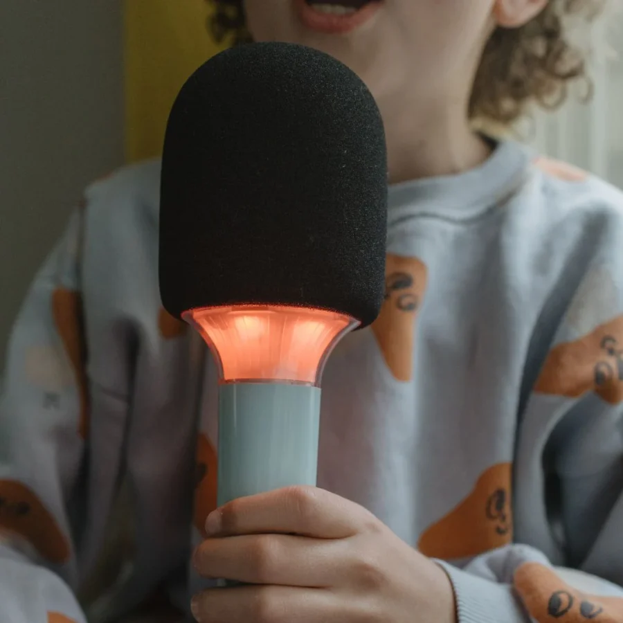 Kidywolf Mikrofon Karaoke Zielony - obrazek 6