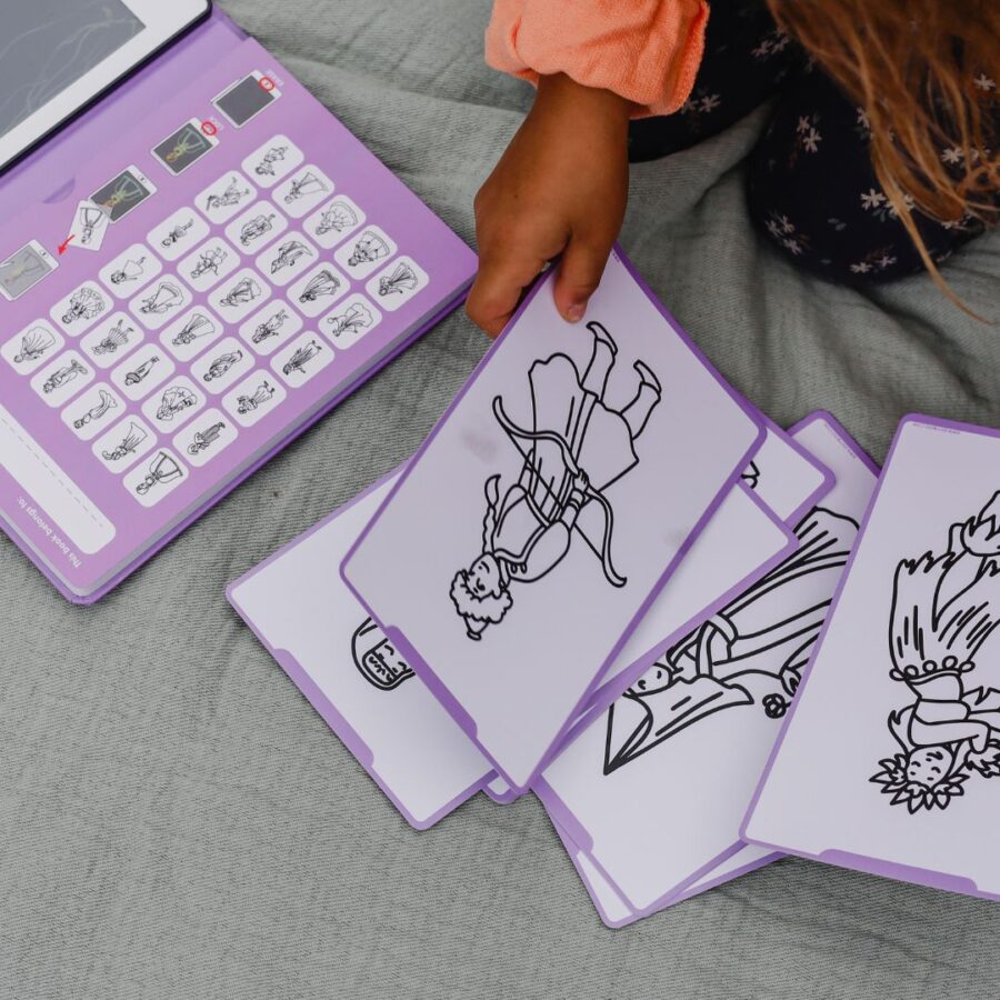 Kidywolf Pad Rysunkowy Z Ekranem LCD Princess - obrazek 6