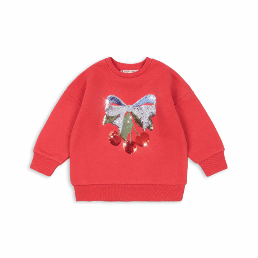 Konges Slojd Bluza Lou Sequin Winterberry