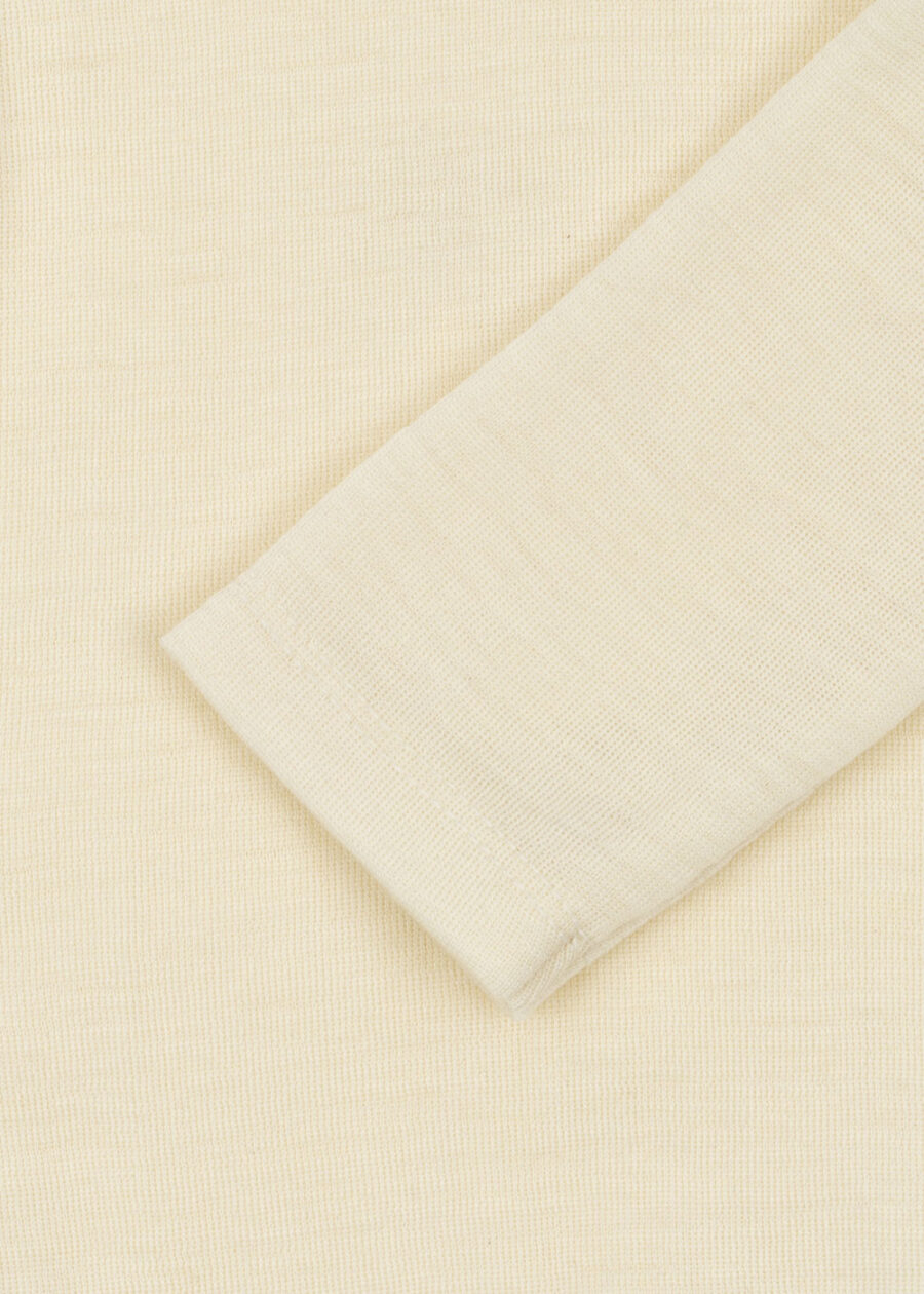 Konges Slojd Fanga Body Wełniane Erba LS Merino Beige Melange - obrazek 6