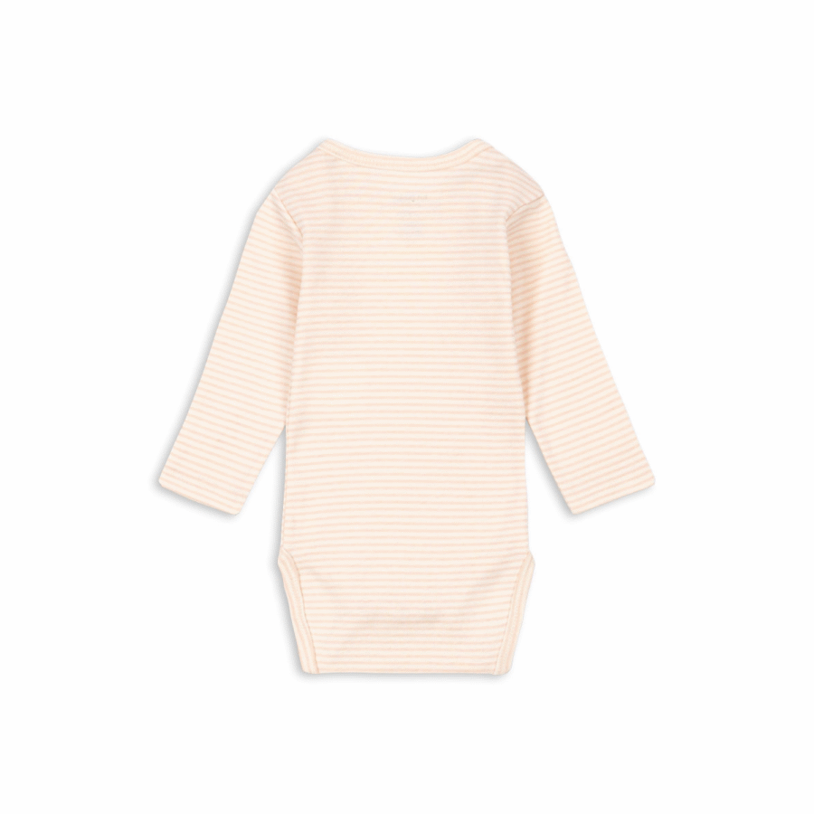 Konges Slojd Fanga Body Fio Stripe Ls Ocs Tea Stripe Cameo - obrazek 2