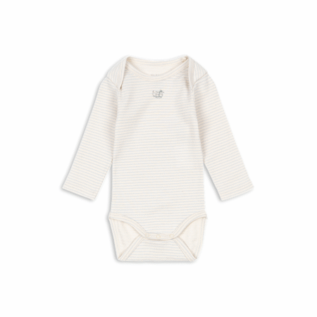 Konges Slojd Fanga Body Fio Stripe Ls Ocs Tea Stripe Gray Dawna