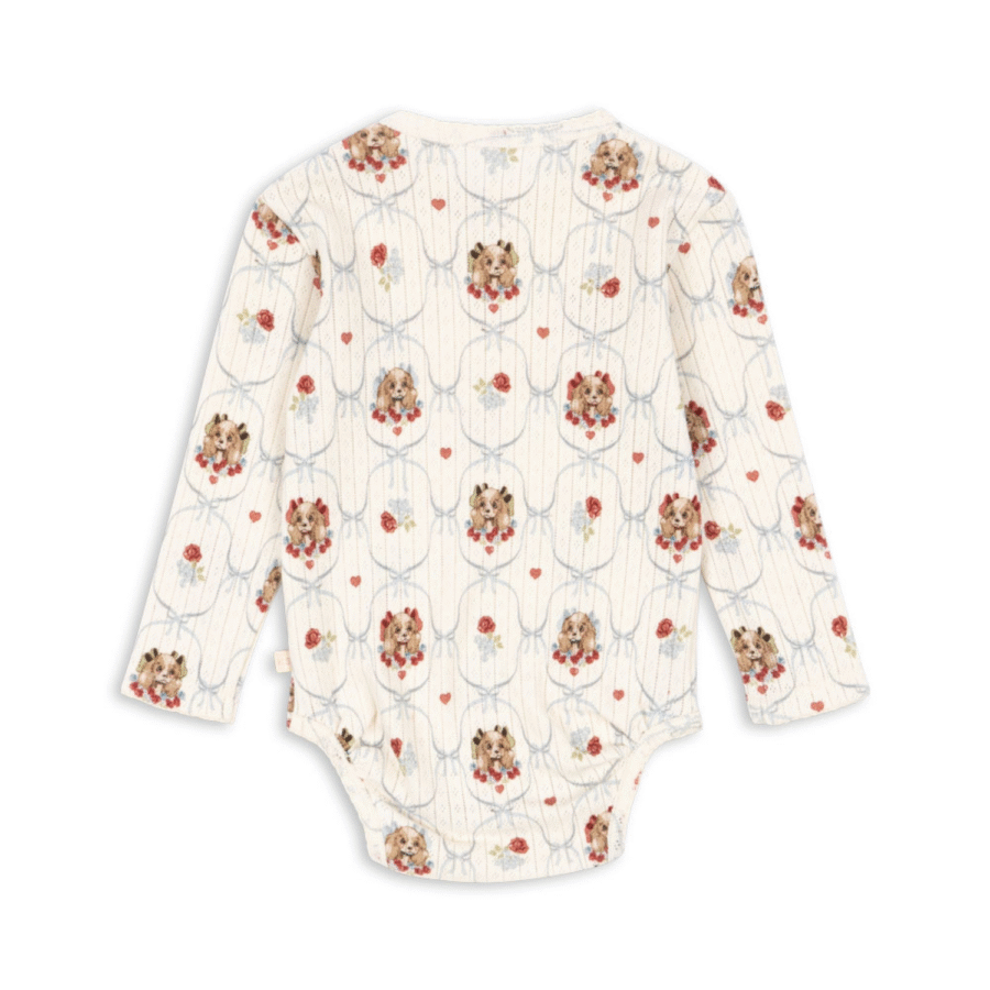 Konges Slojd Body Niemowlęce Minnie Gots Puppy - obrazek 2