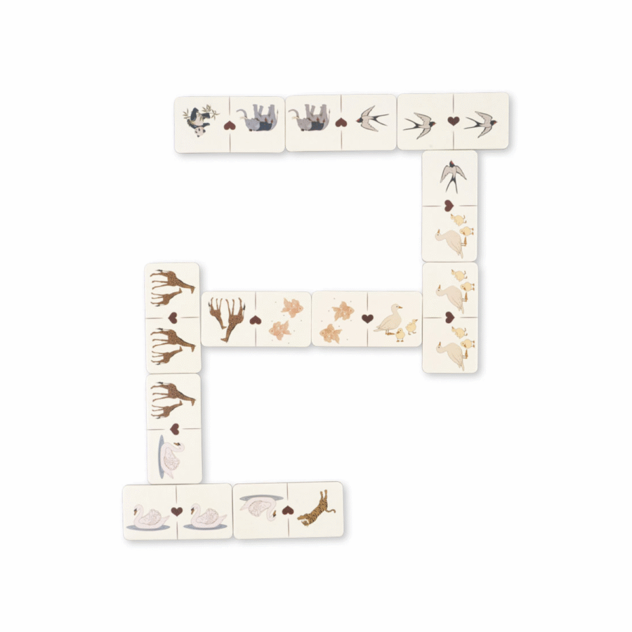 Konges Slojd Domino Animal FSC Multi - obrazek 2