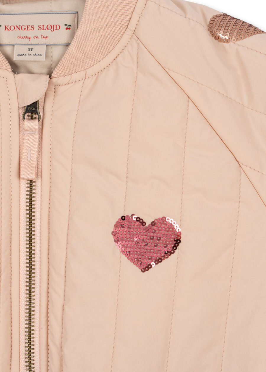 Konges Slojd Kurtka Termiczna Juno Sequin Cameo Rose - obrazek 9