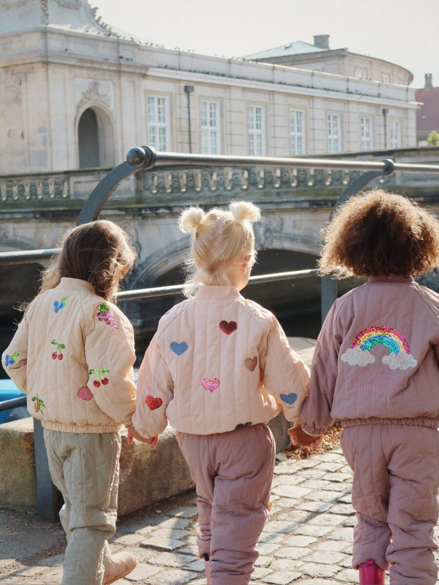 Konges Slojd Kurtka Termiczna Juno Sequin Cameo Rose - obrazek 5
