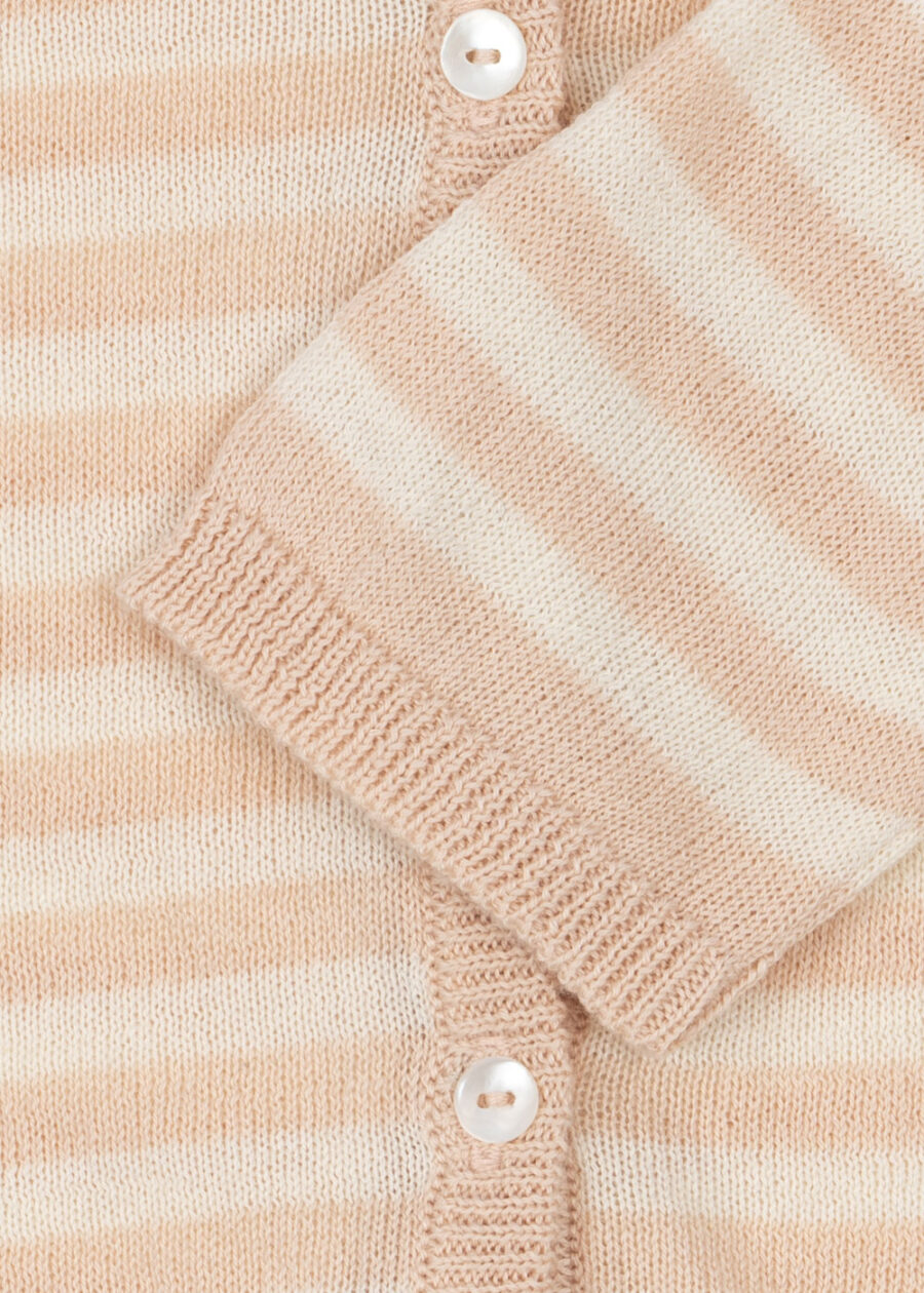 Konges Slojd Fanga Kardigan Venti Knit Gots Cameo Rose - obrazek 5