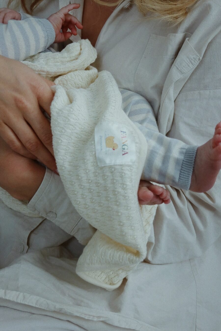 Konges Slojd Fanga Kardigan Venti Knit Gots Gray Dawn - obrazek 3