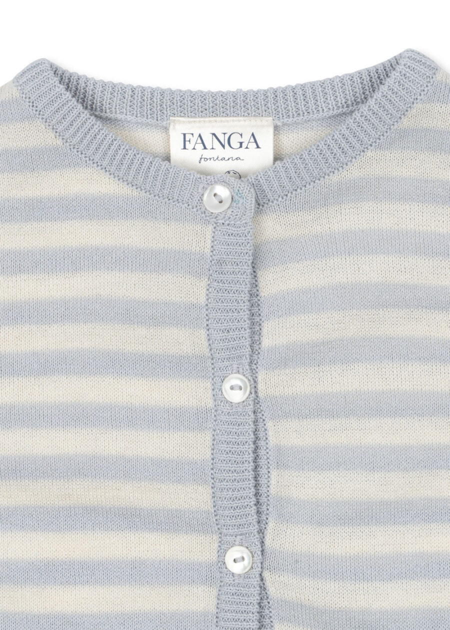 Konges Slojd Fanga Kardigan Venti Knit Gots Gray Dawn - obrazek 6