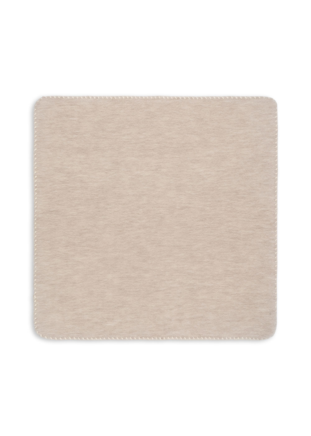 Konges Slojd Fanga Koc Wełniany Erba Wool Fleece Baby Oatmeal Melange - obrazek 6