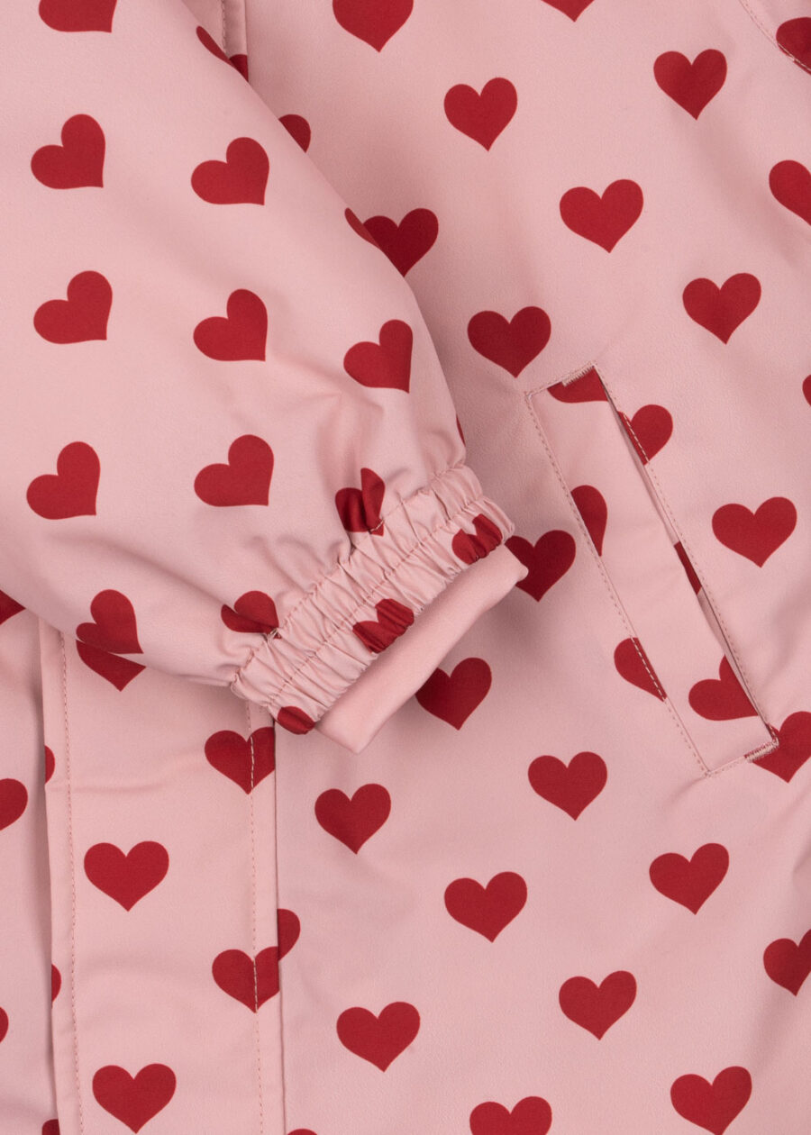 Konges Slojd Kombinezon Zimowy Nohr Print Amour Pink - obrazek 8