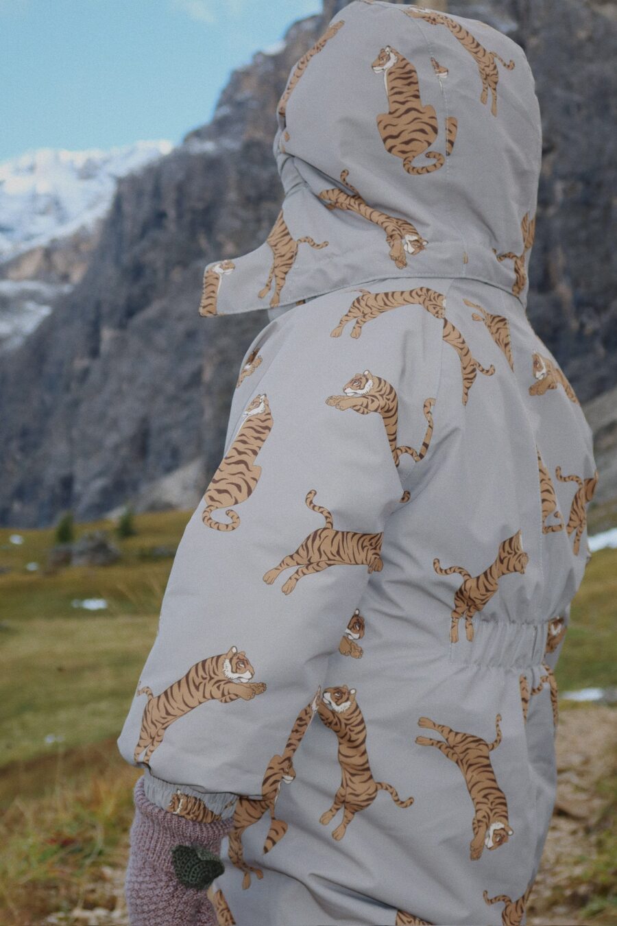 Konges Slojd Kombinezon Zimowy Nohr Print Tiger Oak - obrazek 14
