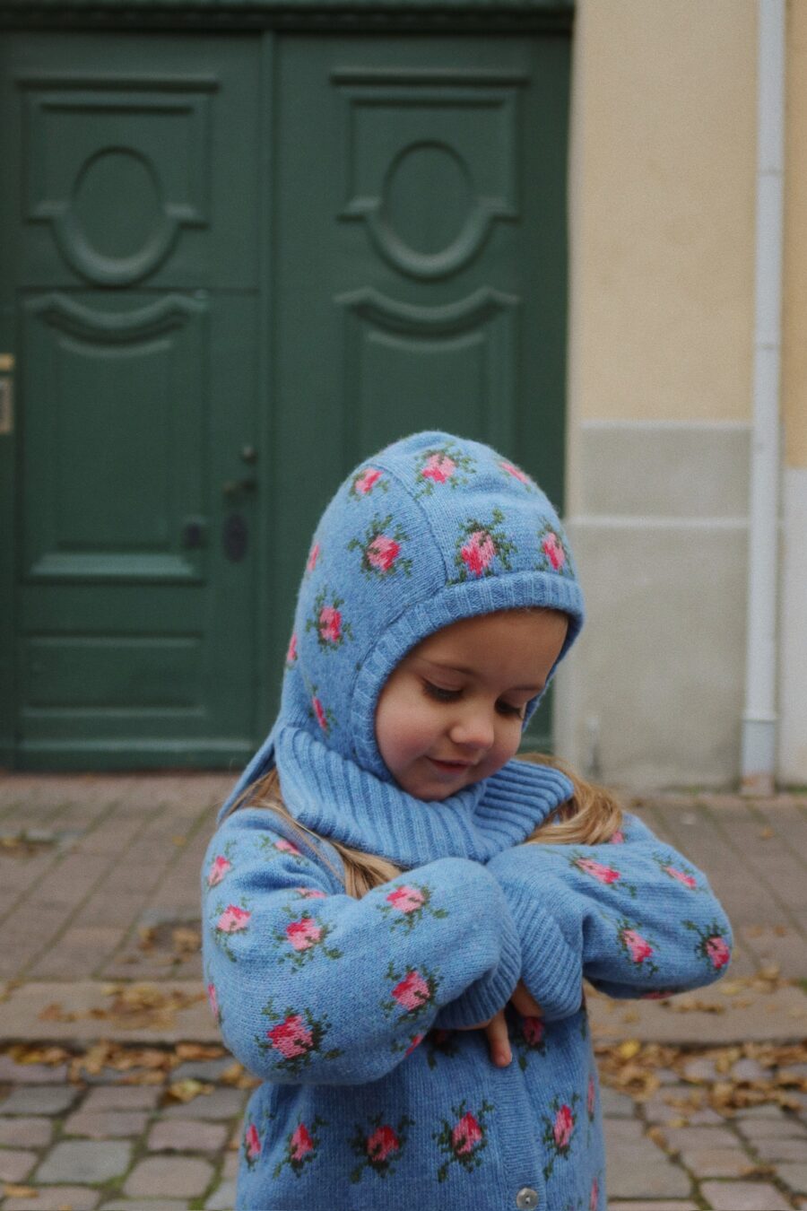 Konges Slojd Kominiarka Wełniana Belou Rosie Shades - obrazek 12