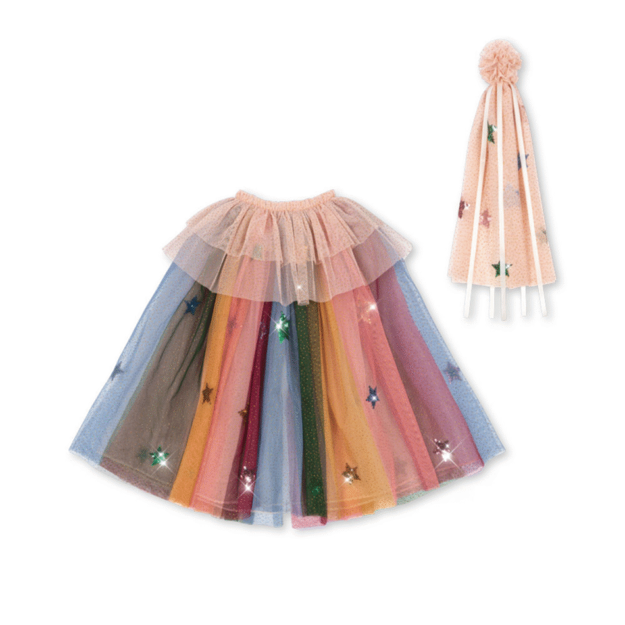 Konges Slojd Kostium Glitter Rainbow Evening Sand - obrazek 2