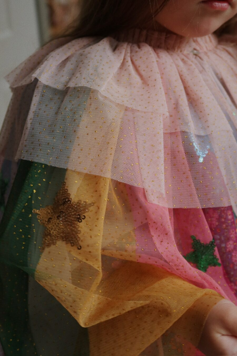 Konges Slojd Kostium Glitter Rainbow Evening Sand - obrazek 3
