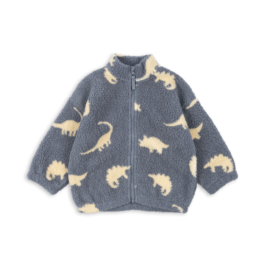 Konges Slojd Kurtka Polarowa Jody Teddy GRS Dino Mist