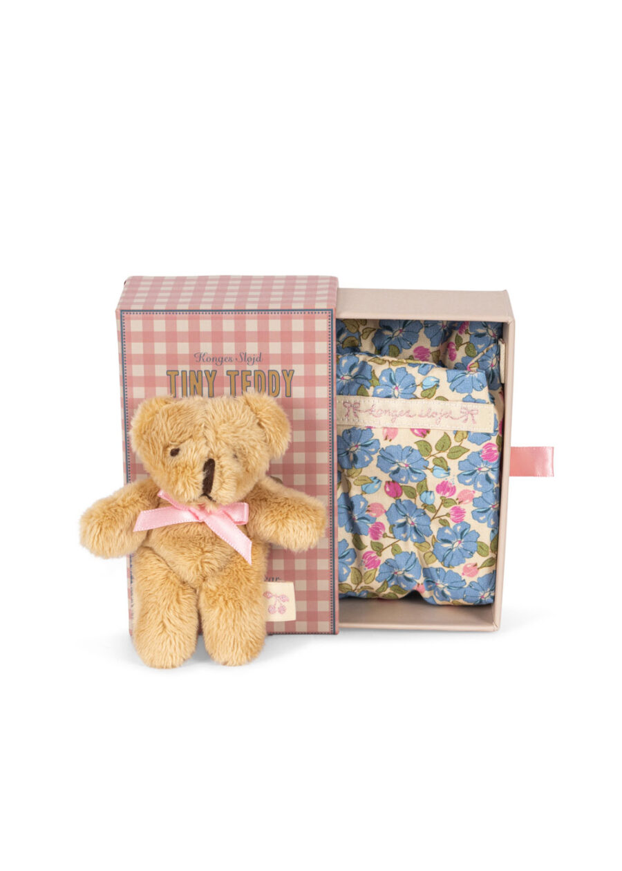 Konges Slojd Mini Miś W Pudełku Tiny Teddy Multi - obrazek 2