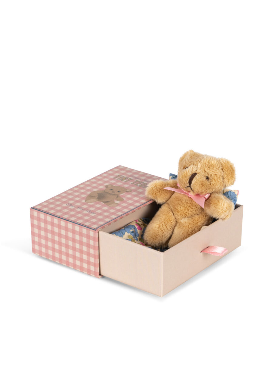 Konges Slojd Mini Miś W Pudełku Tiny Teddy Multi - obrazek 3