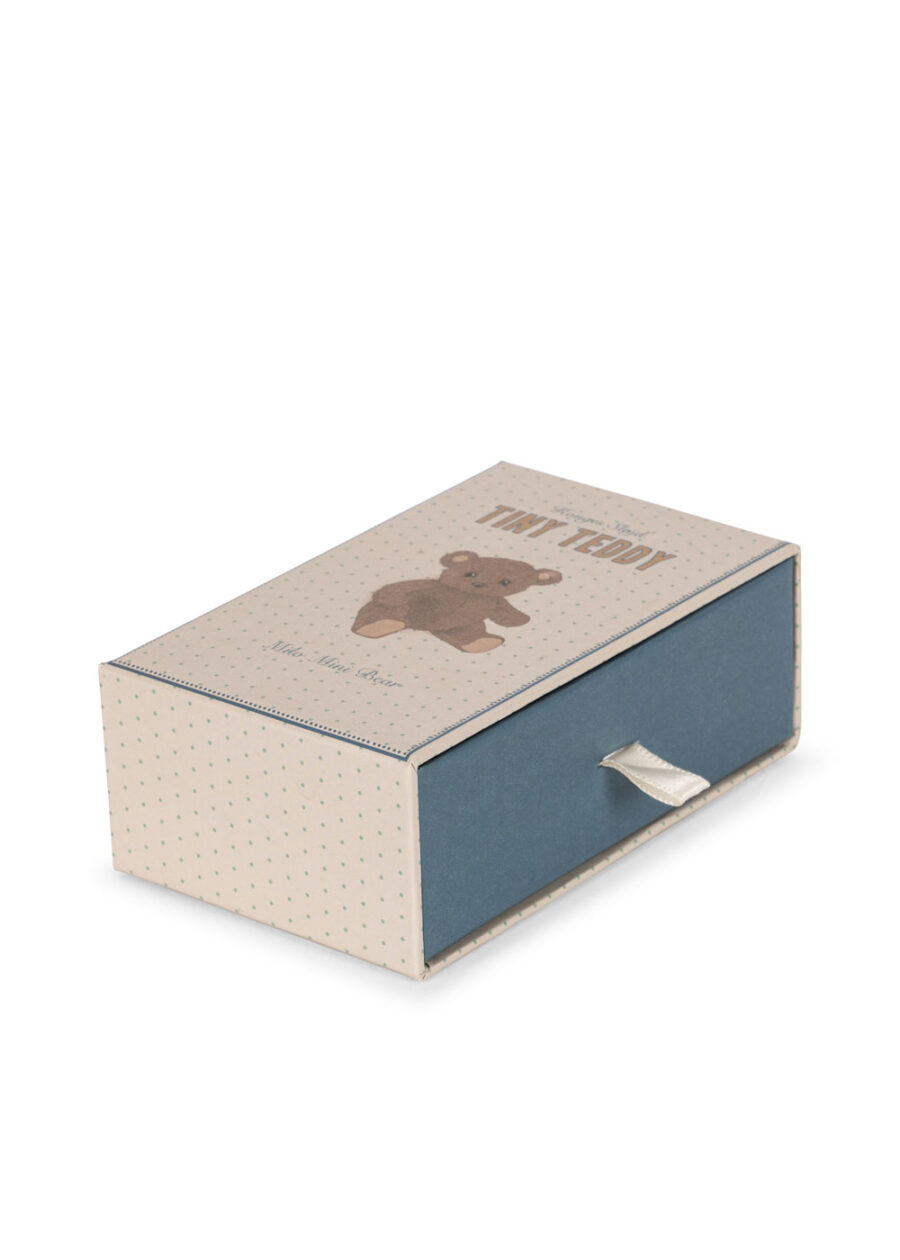 Konges Slojd Mini Miś W Pudełku Tiny Teddy Multi - obrazek 13