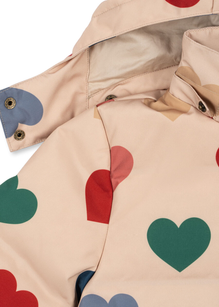 Konges Slojd Kurtka Puchowa Magnum Down Print GRS Bon Coeur Colore - obrazek 6