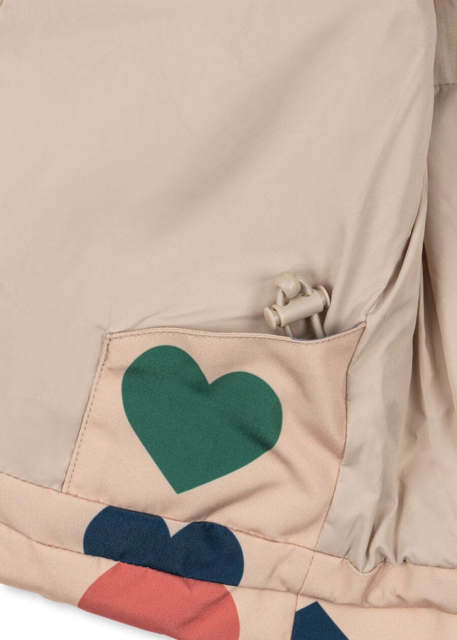 Konges Slojd Kurtka Puchowa Magnum Down Print GRS Bon Coeur Colore - obrazek 4