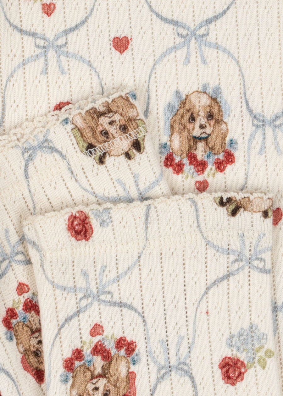 Konges Slojd Legginsy Niemowlęce Minnie Gots Puppy - obrazek 4