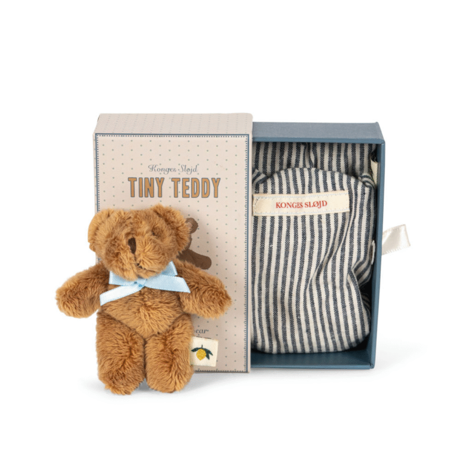 Konges Slojd Mini Miś W Pudełku Tiny Teddy Multi