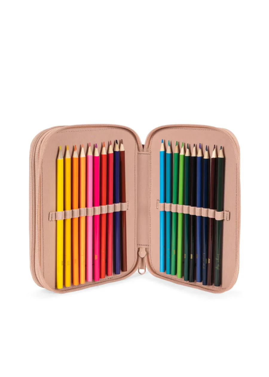 Konges Slojd Piórnik Z Wyposażeniem Clover Mahogany Rose - obrazek 4