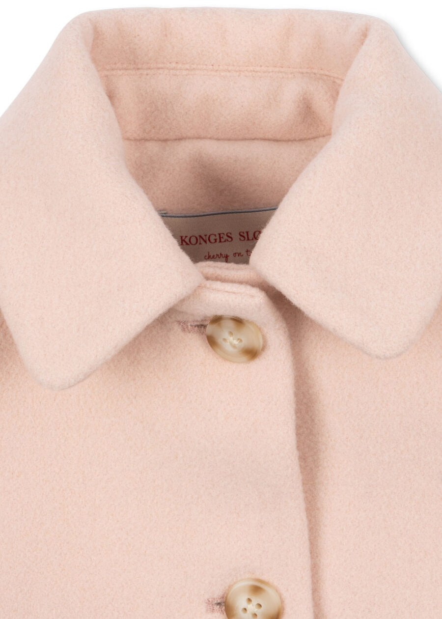 Konges Slojd Płaszcz Wełniany Novella Peach Whip - obrazek 11