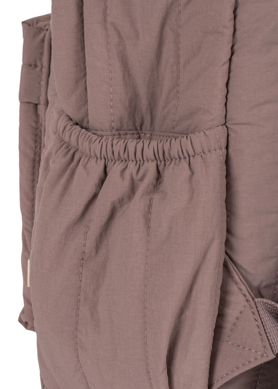 Konges Slojd Plecak Juno Quilted Midi Twilight Mauve - obrazek 6