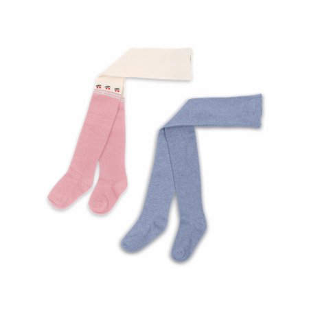 Konges Slojd 2-Pak Rajtek Cherry Lurex Purple/Pink Dolphin