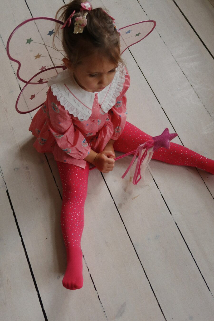 Konges Slojd Rajtki Z Dekoracyjnymi Koralikami Glam Amour Pink - obrazek 5