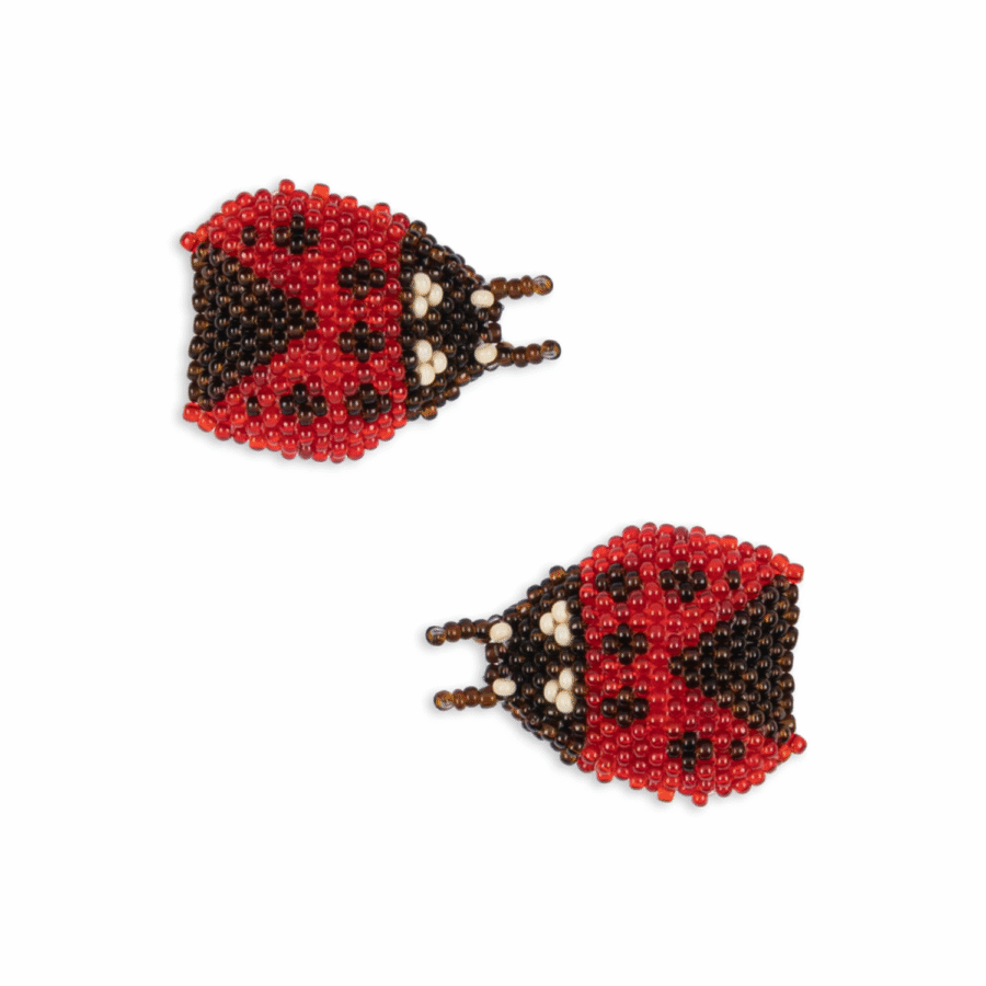 Konges Slojd 2-Pak Spinek Do Włosów Ladybug - obrazek 2