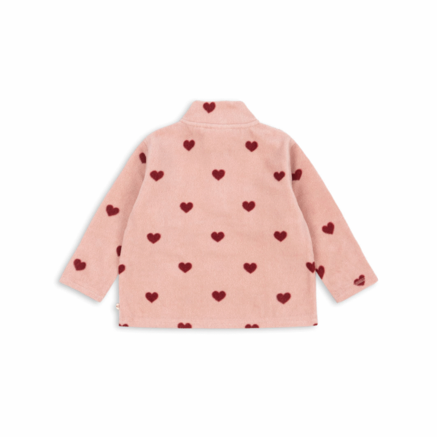 Konges Slojd Bluza Polarowa Tavi Grs Coeur Mellow - obrazek 2