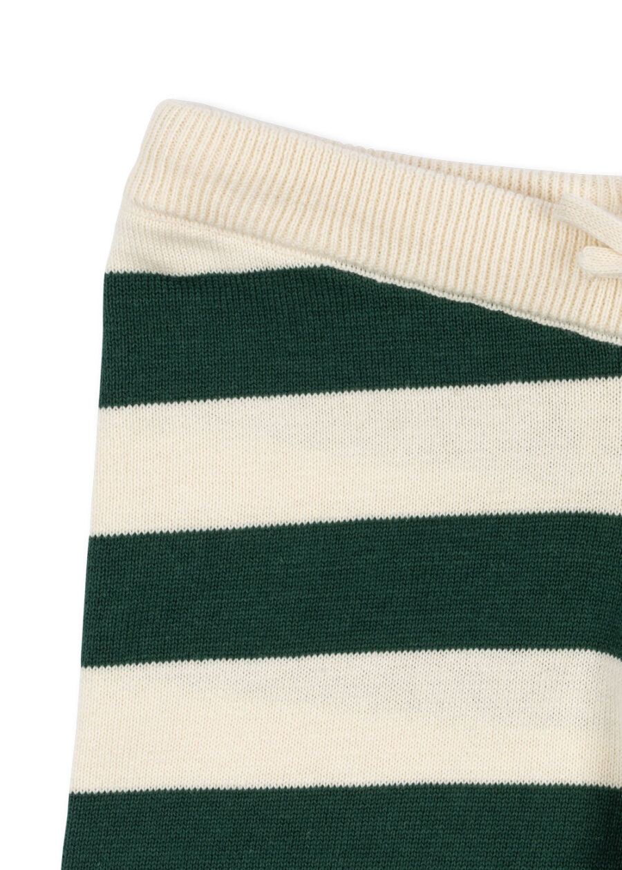 Konges Slojd Spodnie Manik Knit Pine Grove Stripe - obrazek 7
