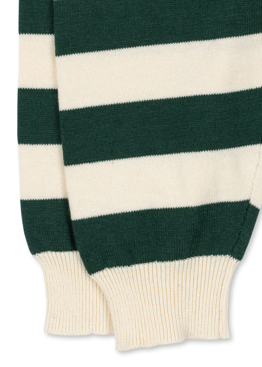 Konges Slojd Spodnie Manik Knit Pine Grove Stripe - obrazek 6