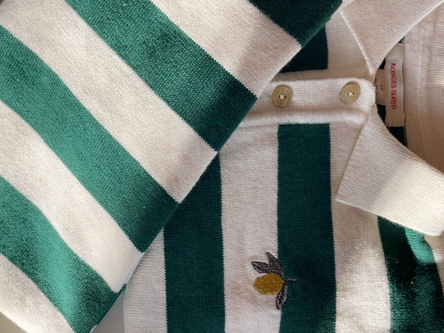 Konges Slojd Bluza Dzianinowa Manis Polo Pine Grove Stripe - obrazek 6