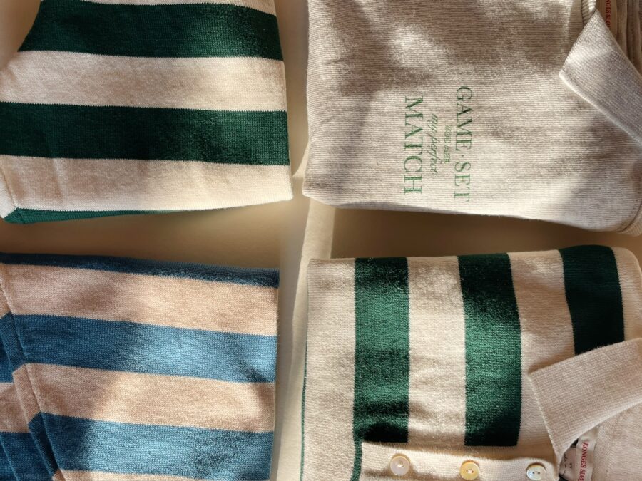 Konges Slojd Bluza Dzianinowa Manis Polo Pine Grove Stripe - obrazek 4