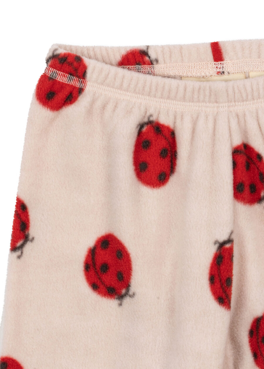Konges Slojd Spodnie Polarowe Tavi GRS Ladybug - obrazek 4