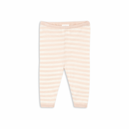 Konges Slojd Spodnie Dzianinowe Venti Knit Gots Cameo Rose