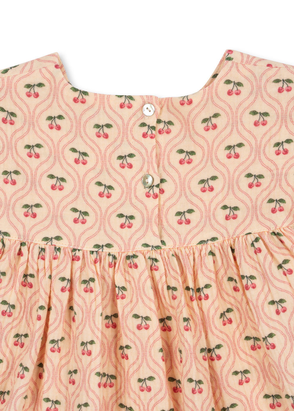 Konges Slojd Sukienka Coco Cherry Pink Motiff - obrazek 4